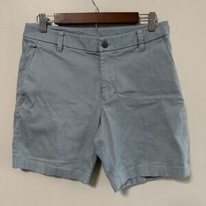 Lululemon Mens Commission Short Classic 7" *Oxford Size 31 Shorts Blue